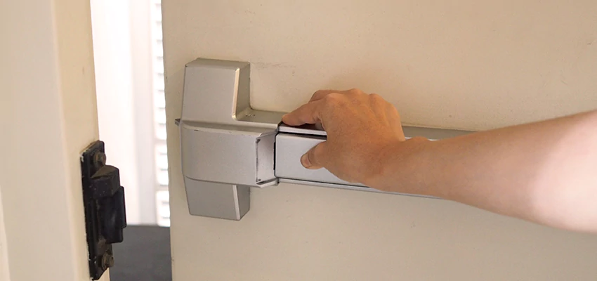 Roller Gate Panic Bar Installation in Oak Lawn, Illinois